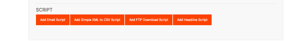 Script Configuration